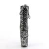 Pleaser - FLAMINGO1040SPF Bottes de plateforme, Pole dance chaussures - Couleur argent Product image